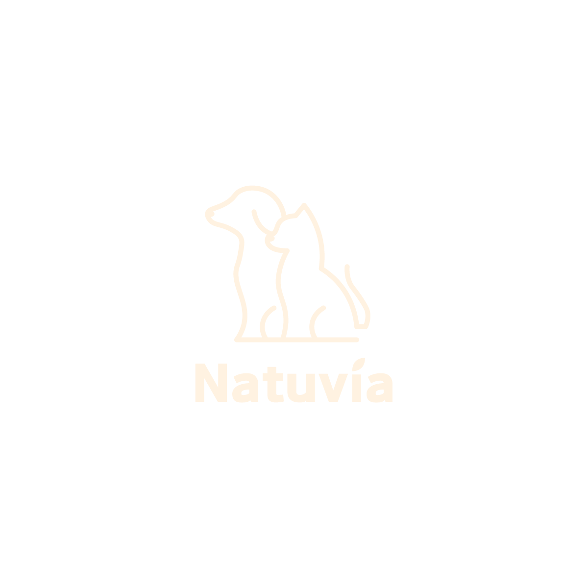 Natuvia Logo White